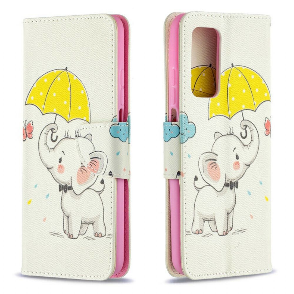 Leren Hoesje voor Xiaomi Mi 10T / 10T Pro Babyolifant