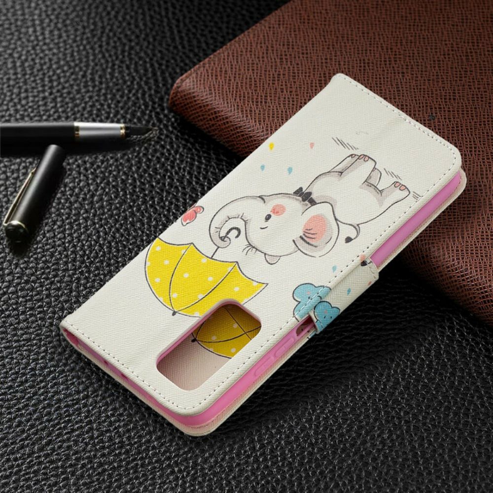 Leren Hoesje voor Xiaomi Mi 10T / 10T Pro Babyolifant