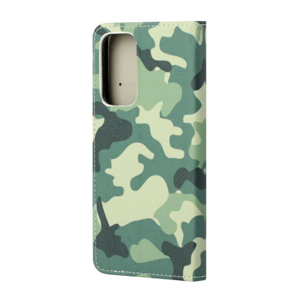 Leren Hoesje voor Xiaomi Mi 10T / 10T Pro Camouflage