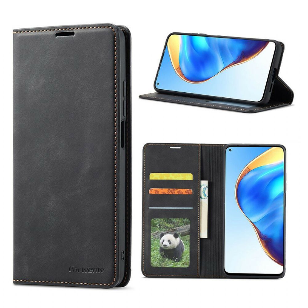 Leren Hoesje voor Xiaomi Mi 10T / 10T Pro Lederen Effect Forwenw