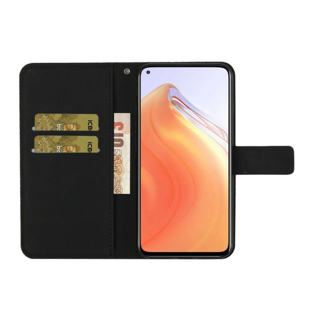 Leren Hoesje voor Xiaomi Mi 10T / 10T Pro Tapijtpatroon