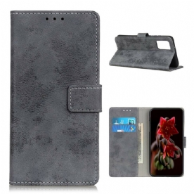 Leren Hoesje voor Xiaomi Mi 10T / 10T Pro Vintage Leereffect