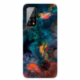 Telefoonhoesje voor Xiaomi Mi 10T / 10T Pro Kleurwolken