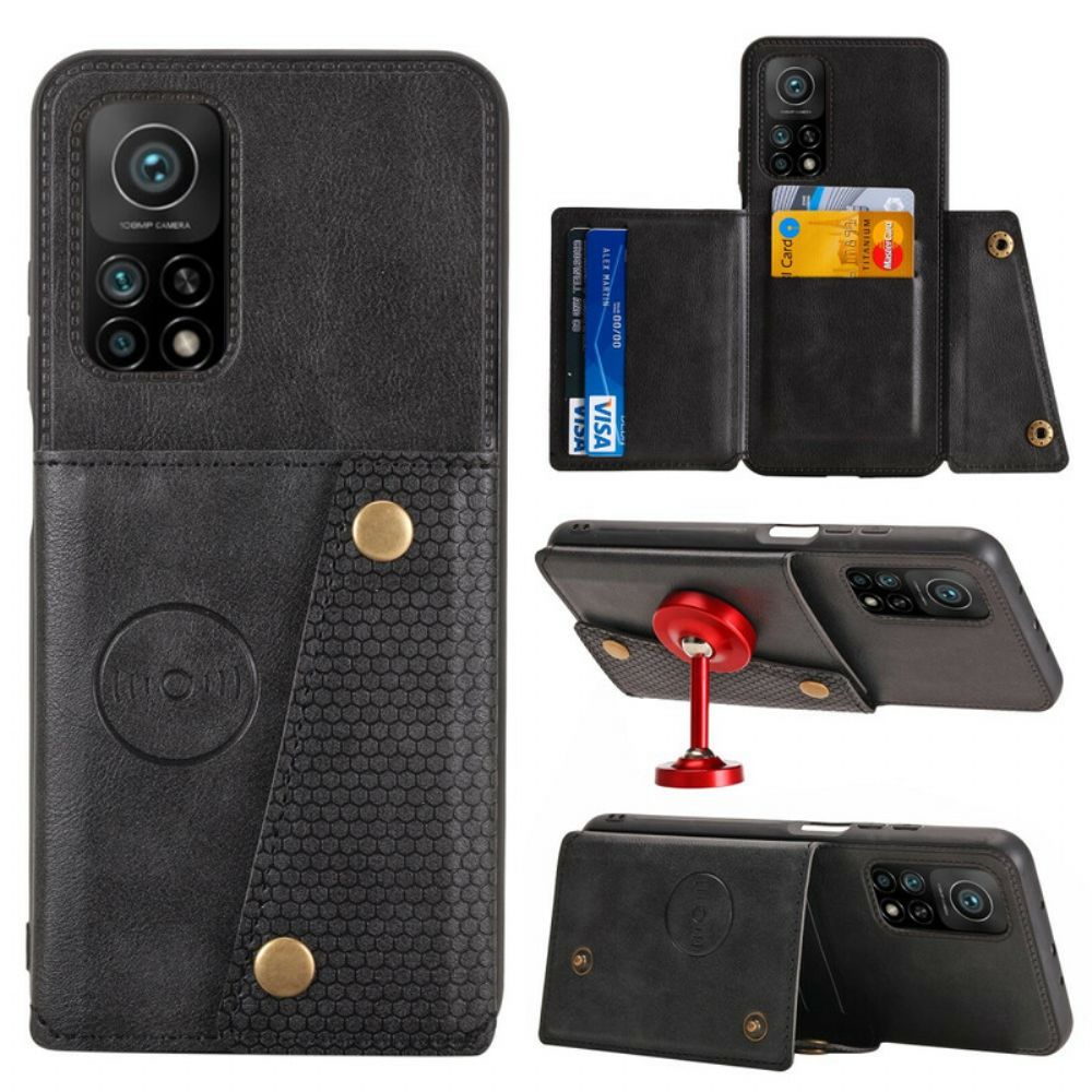 Telefoonhoesje voor Xiaomi Mi 10T / 10T Pro Portemonnee Leren Snap Portemonnee