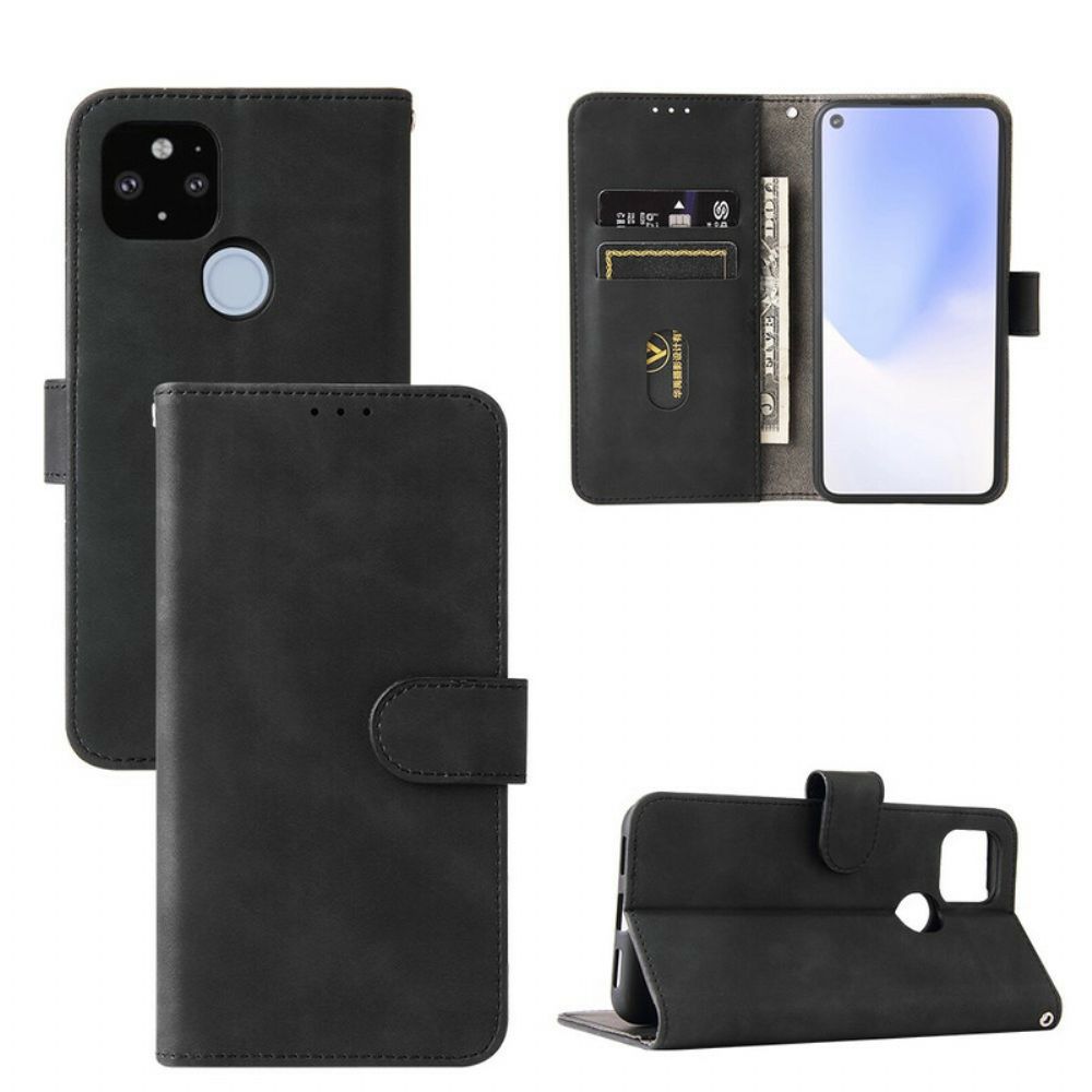 Flip Case voor Google Pixel 5A Skin-touch