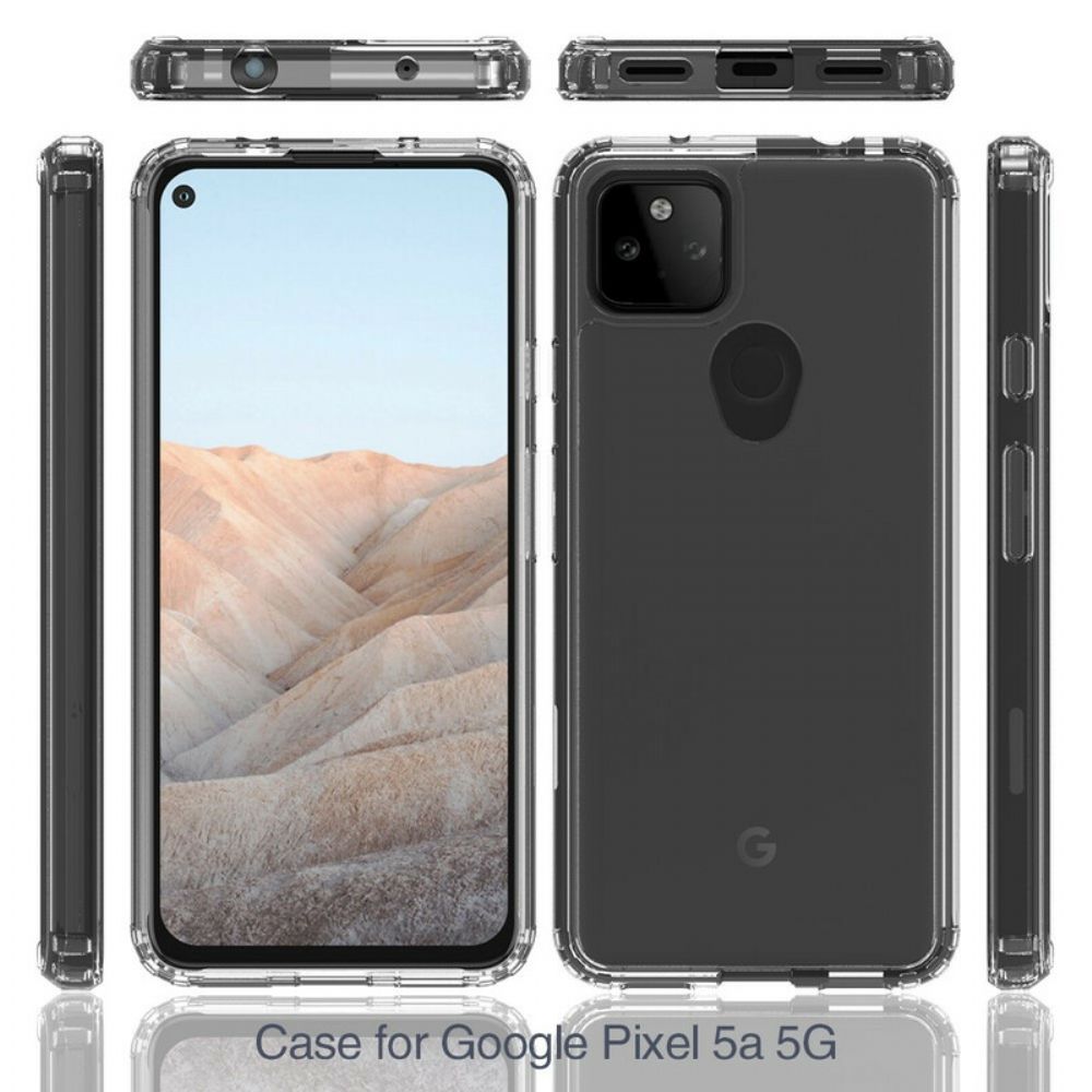 Hoesje voor Google Pixel 5A Transparant Kristalhelder