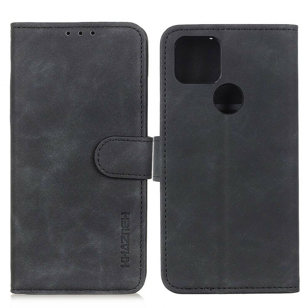 Leren Hoesje voor Google Pixel 5A Mat Vintage Leereffect Khazneh