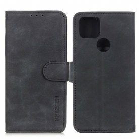 Leren Hoesje voor Google Pixel 5A Mat Vintage Leereffect Khazneh