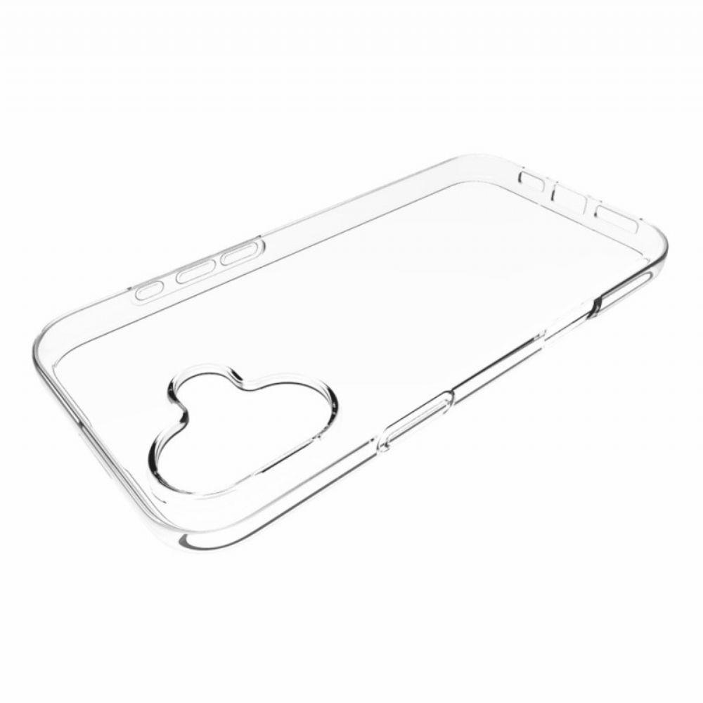 Case Hoesje iPhone 16 Plus Telefoonhoesje Transparant Antislip