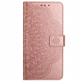 Folio-hoesje iPhone 16 Plus Mandala-riempatroon