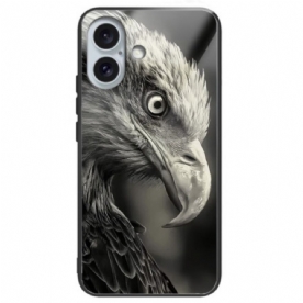 Hoesje iPhone 16 Plus Eagle-bedrukt Gehard Glas