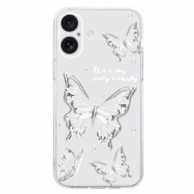 Hoesje iPhone 16 Plus Vlinders