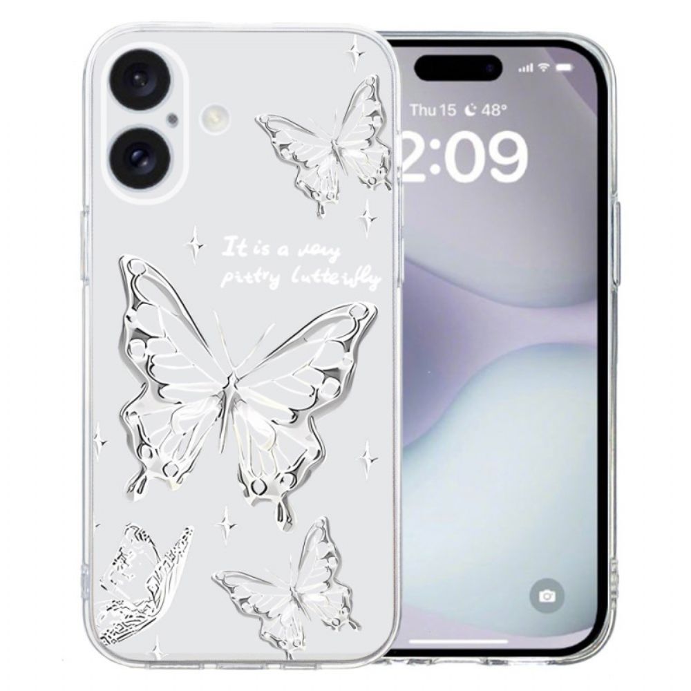 Hoesje iPhone 16 Plus Vlinders