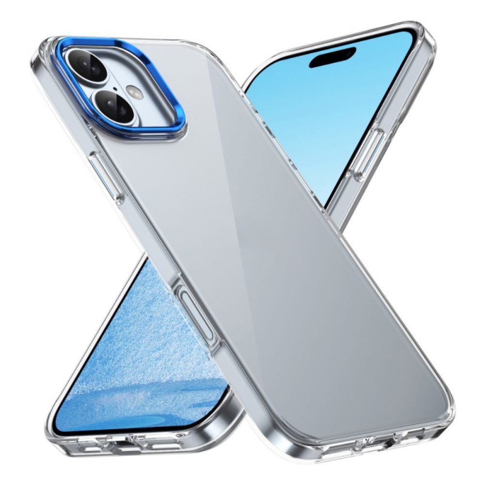 Hoesje Voor iPhone 16 Plus Cameraframe Van Aluminiumlegering