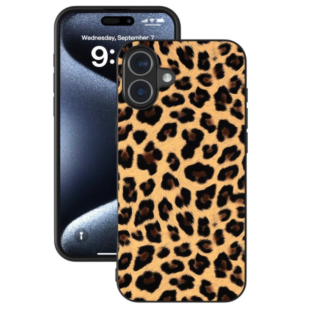 Hoesje Voor iPhone 16 Plus Luipaard Abeel