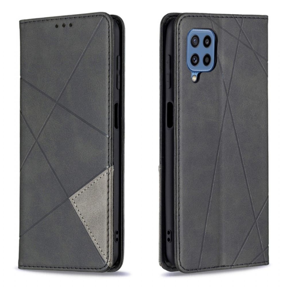 Bescherming Hoesje voor Samsung Galaxy M32 Folio-hoesje Artiestenstijl