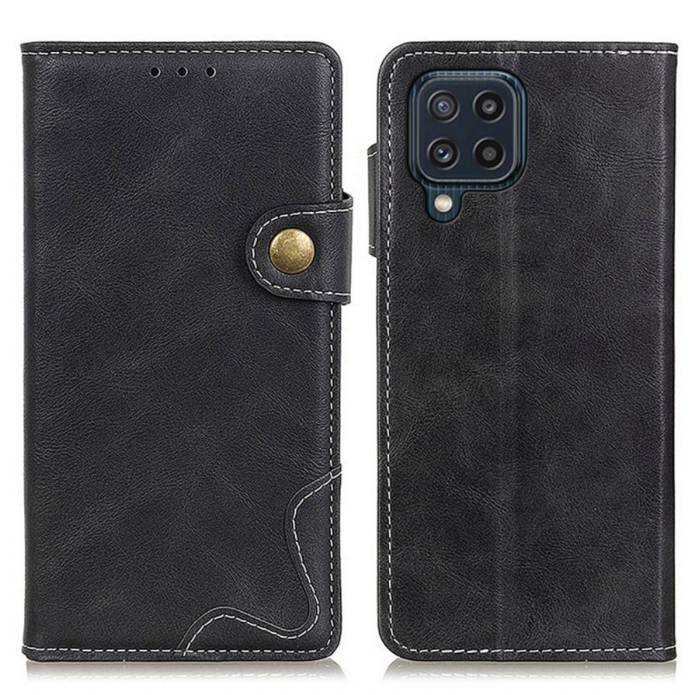 Folio-hoesje voor Samsung Galaxy M32 Artistieke Knoop En Naden