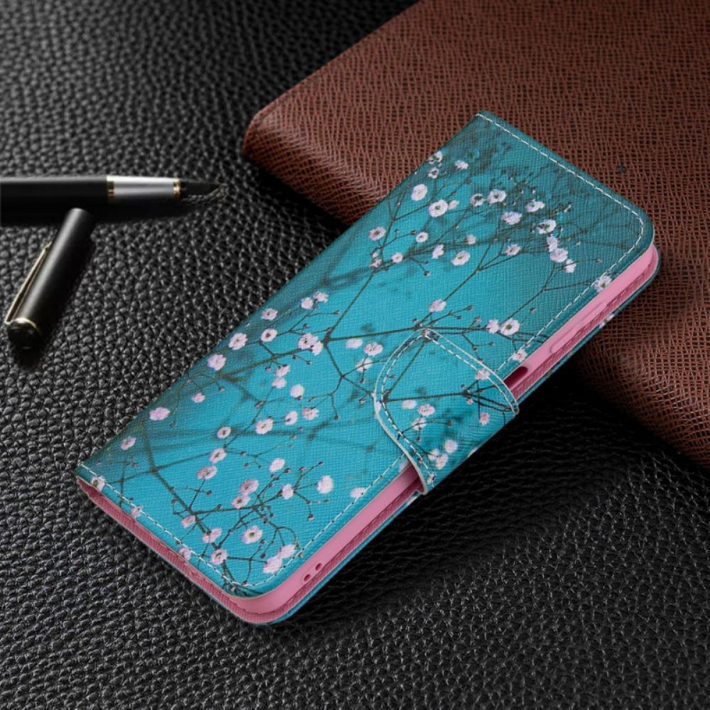 Folio-hoesje voor Samsung Galaxy M32 Bloeiende Boom