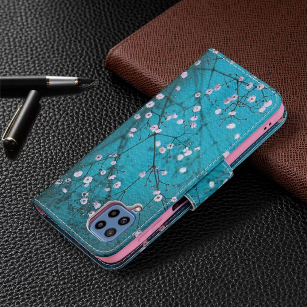 Folio-hoesje voor Samsung Galaxy M32 Bloeiende Boom