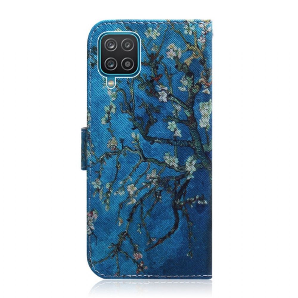 Folio-hoesje voor Samsung Galaxy M32 Bloeiende Boomtak