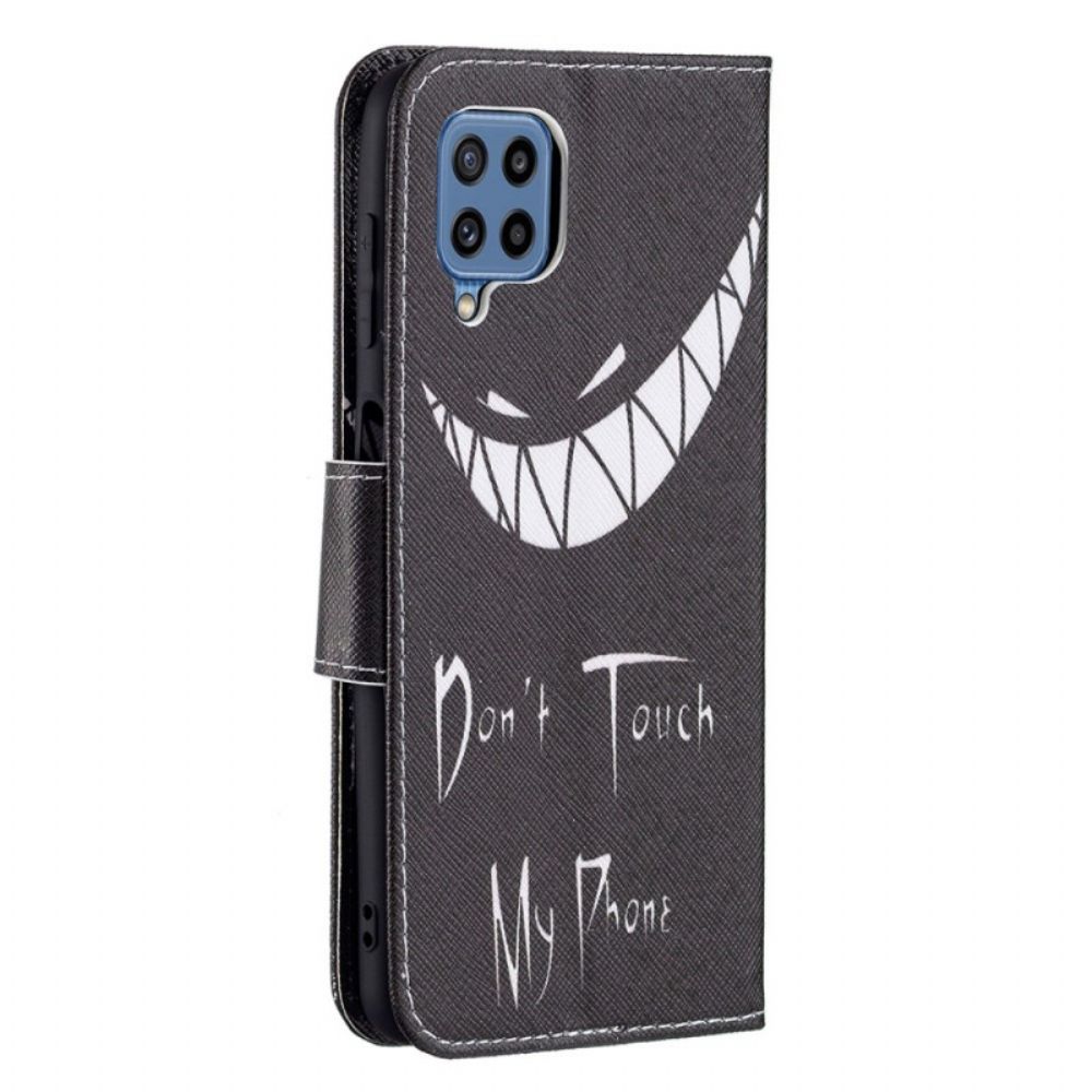 Folio-hoesje voor Samsung Galaxy M32 Duivelstelefoon