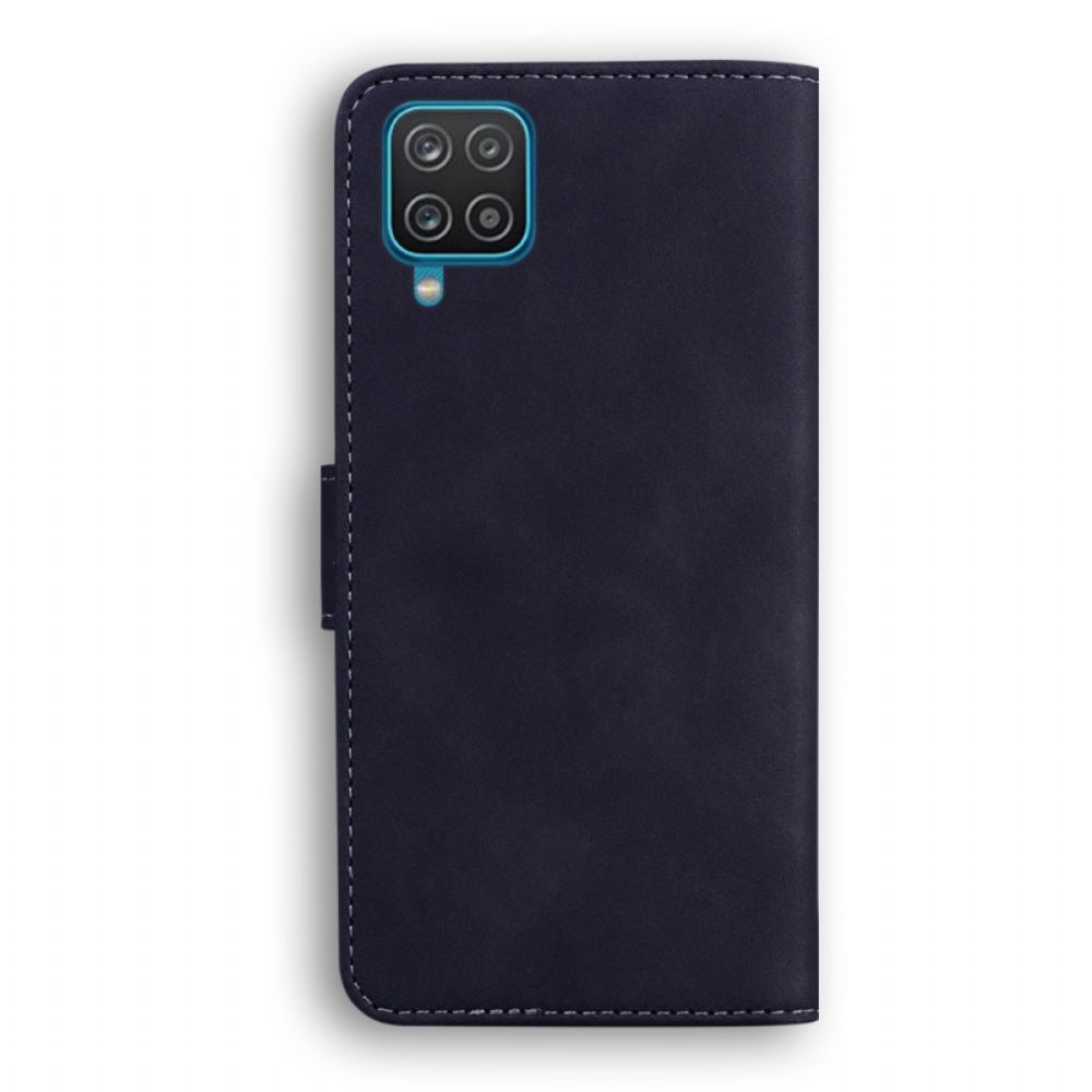 Folio-hoesje voor Samsung Galaxy M32 Effen Kleurontwerp