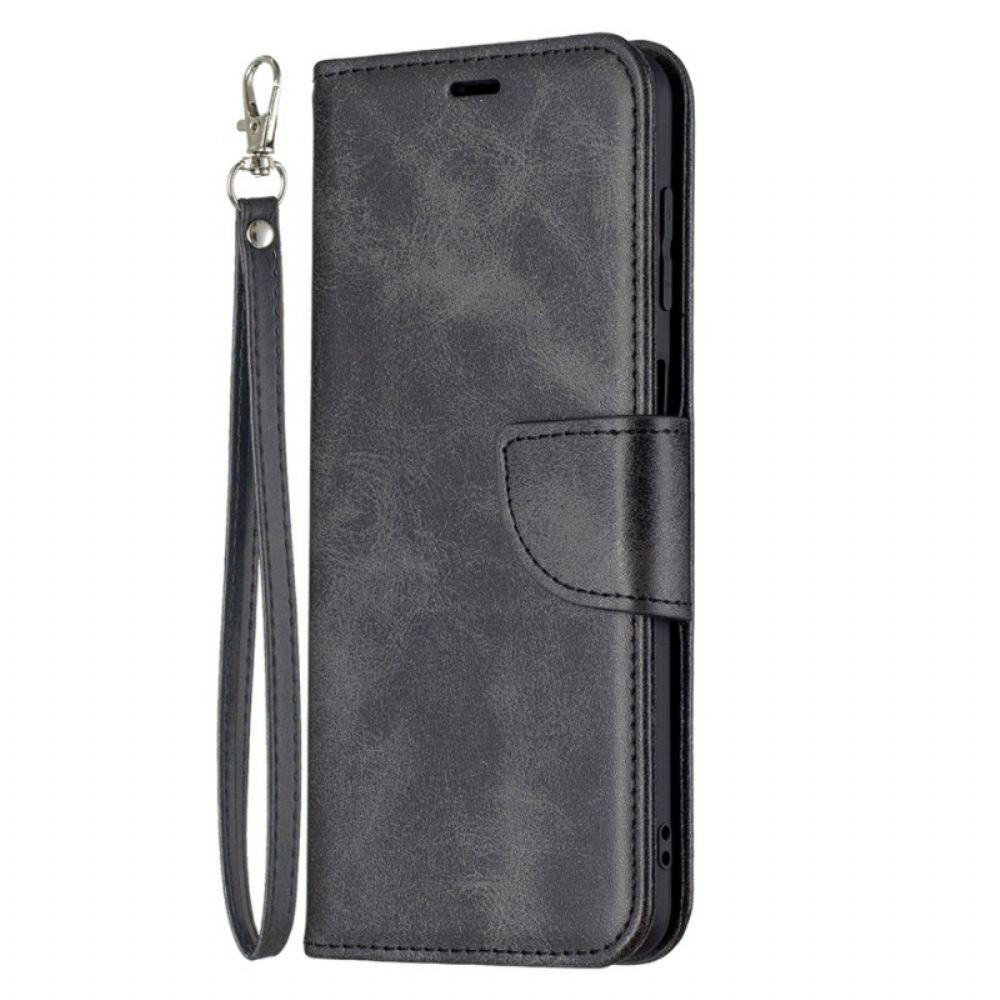 Folio-hoesje voor Samsung Galaxy M32 Flip Case Gladde Schuine Klep