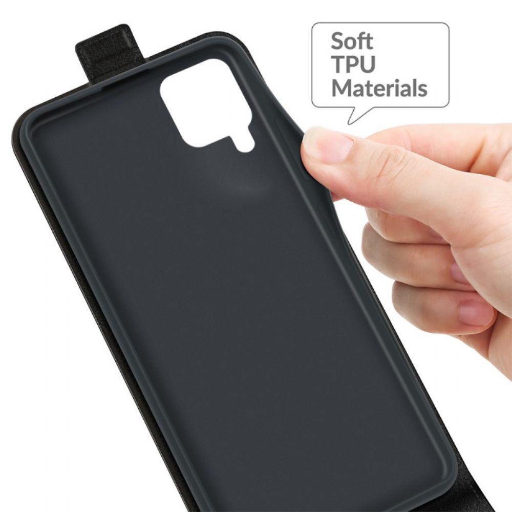 Folio-hoesje voor Samsung Galaxy M32 Flip Case Leren Effect Verticale Klep