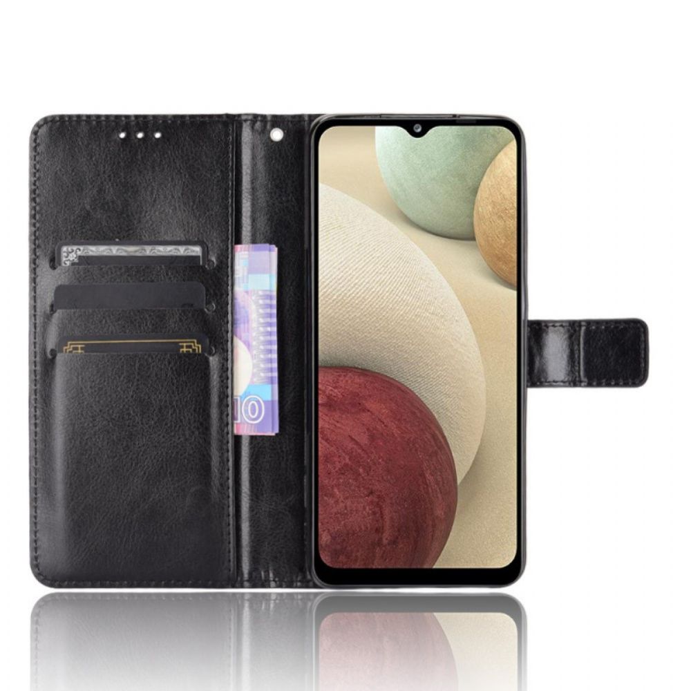 Folio-hoesje voor Samsung Galaxy M32 Flitsachtig Kunstleer