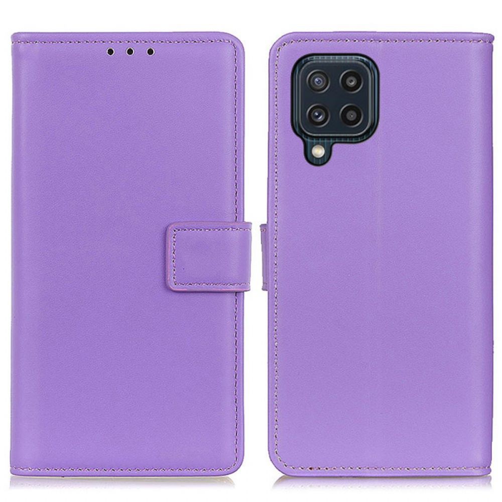 Folio-hoesje voor Samsung Galaxy M32 Flitsachtig Kunstleer