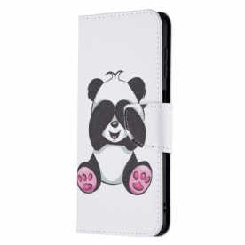 Folio-hoesje voor Samsung Galaxy M32 Pandaplezier