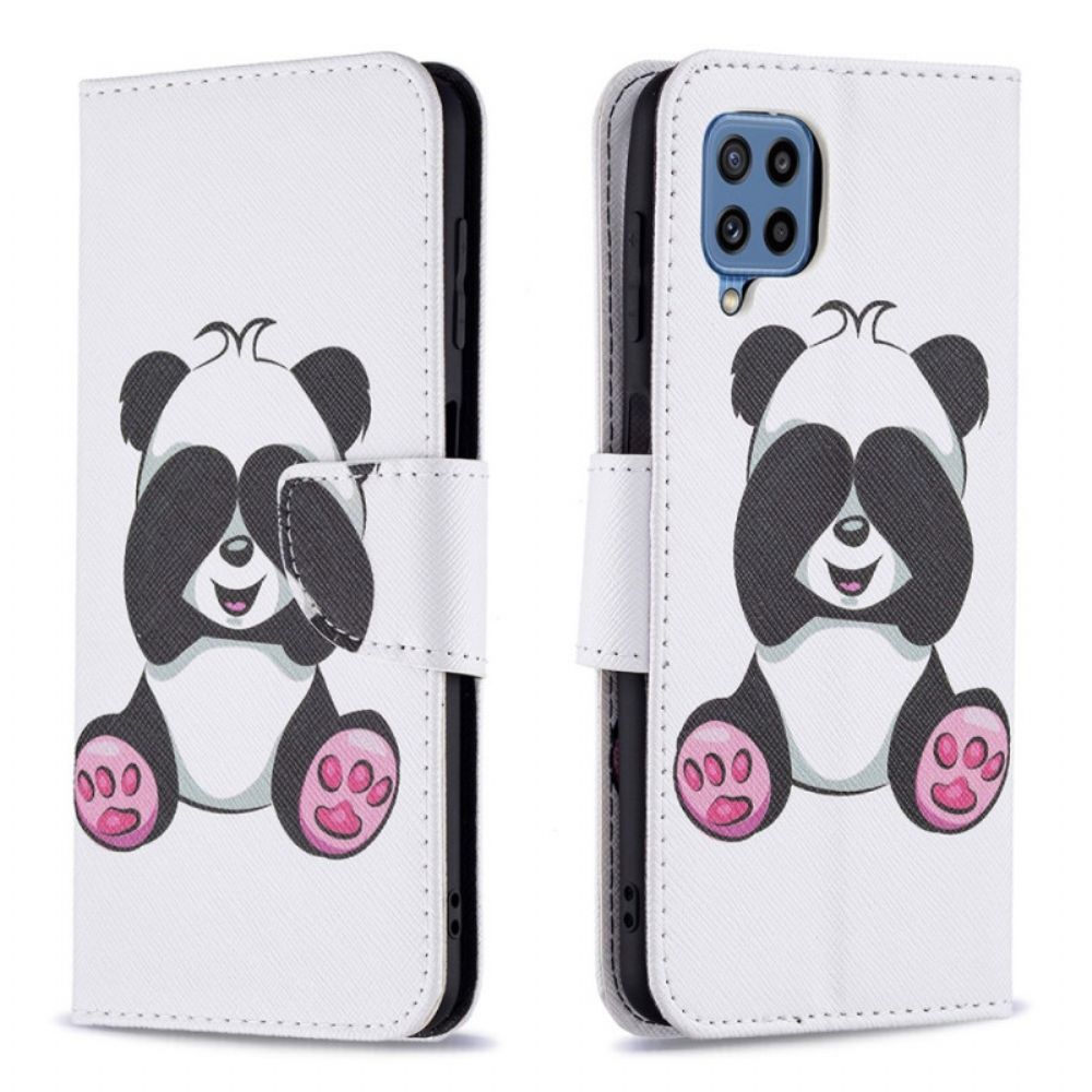 Folio-hoesje voor Samsung Galaxy M32 Pandaplezier