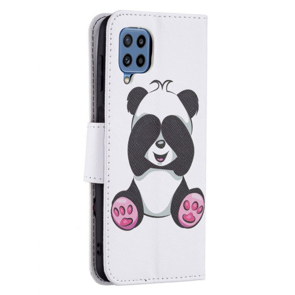 Folio-hoesje voor Samsung Galaxy M32 Pandaplezier