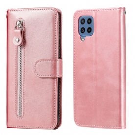 Folio-hoesje voor Samsung Galaxy M32 Portemonnee