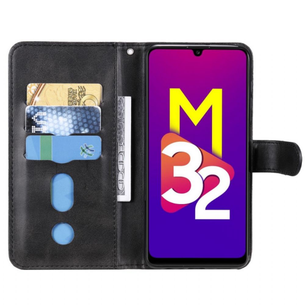 Folio-hoesje voor Samsung Galaxy M32 Portemonnee