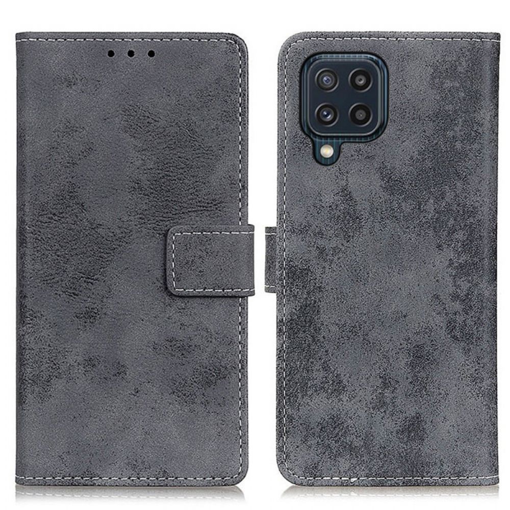 Folio-hoesje voor Samsung Galaxy M32 Vintage Kunstleer