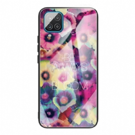 Hoesje voor Samsung Galaxy M32 Be Always In Bloom Gehard Glas