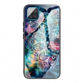 Hoesje voor Samsung Galaxy M32 Mandala Van Gehard Glas