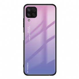 Hoesje voor Samsung Galaxy M32 Wees Jezelf Van Gehard Glas