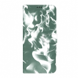 Leren Hoesje voor Samsung Galaxy M32 Abstract Patroon