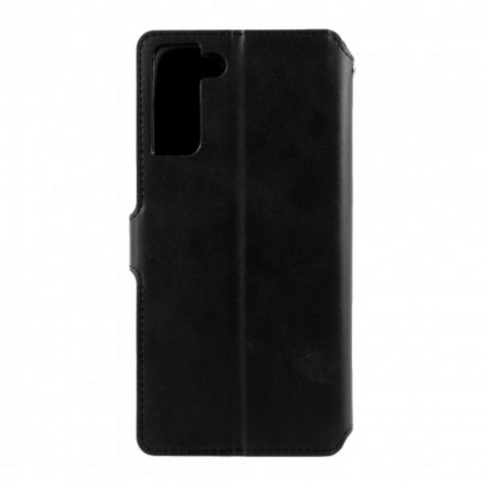 Flip Case voor Samsung Galaxy S21 Plus 5G Azns Retro