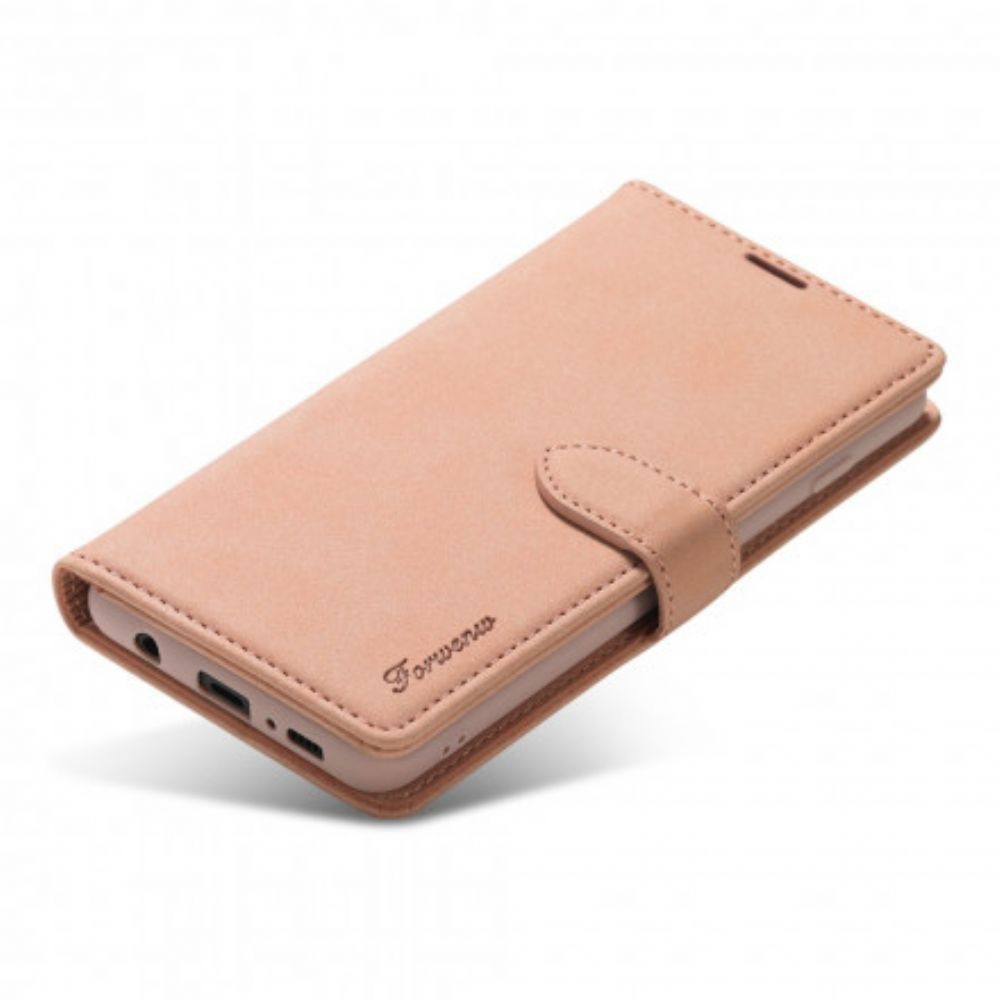 Folio-hoesje voor Samsung Galaxy S21 Plus 5G Faux Leather Forwenw