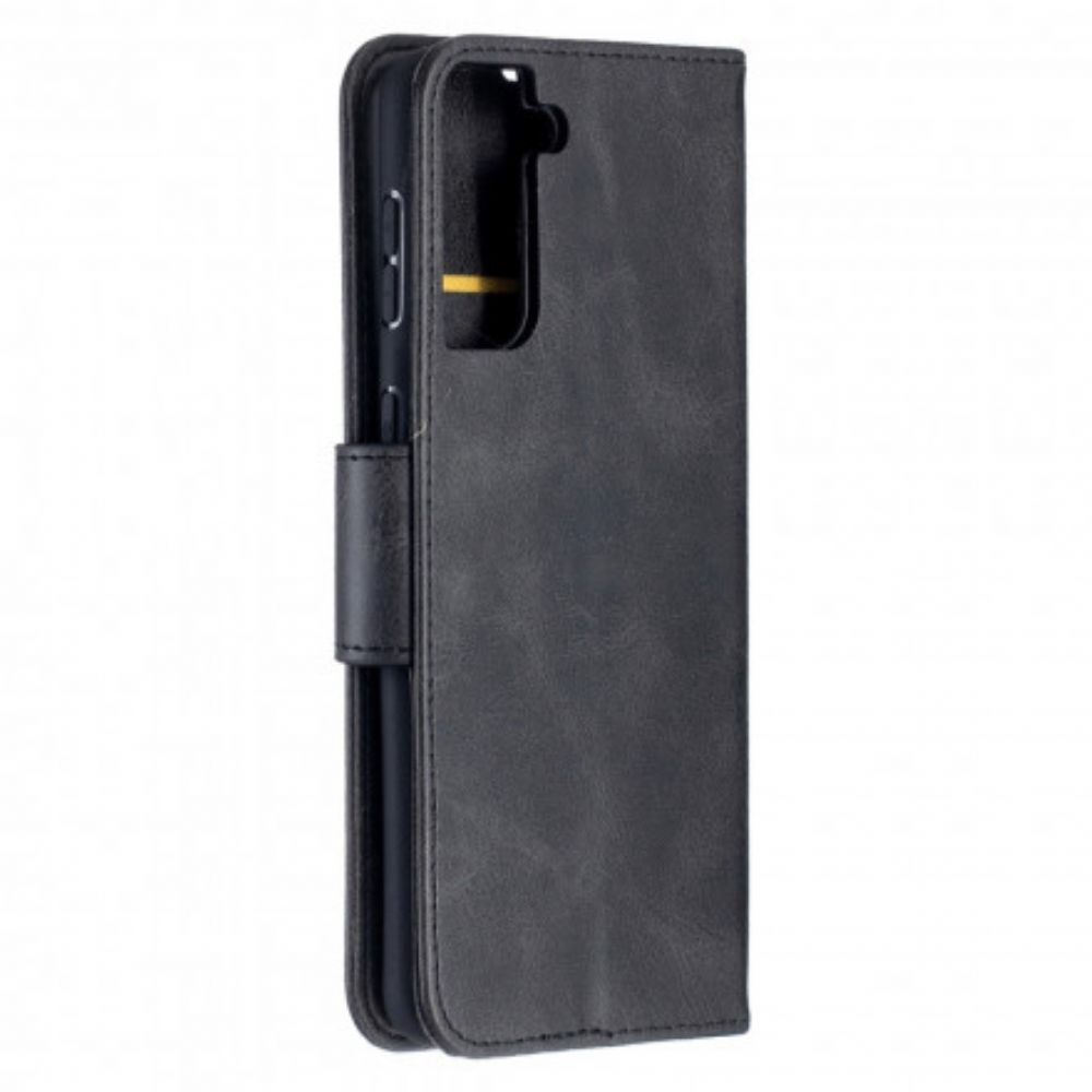 Folio-hoesje voor Samsung Galaxy S21 Plus 5G Flip Case Gladde Schuine Klep