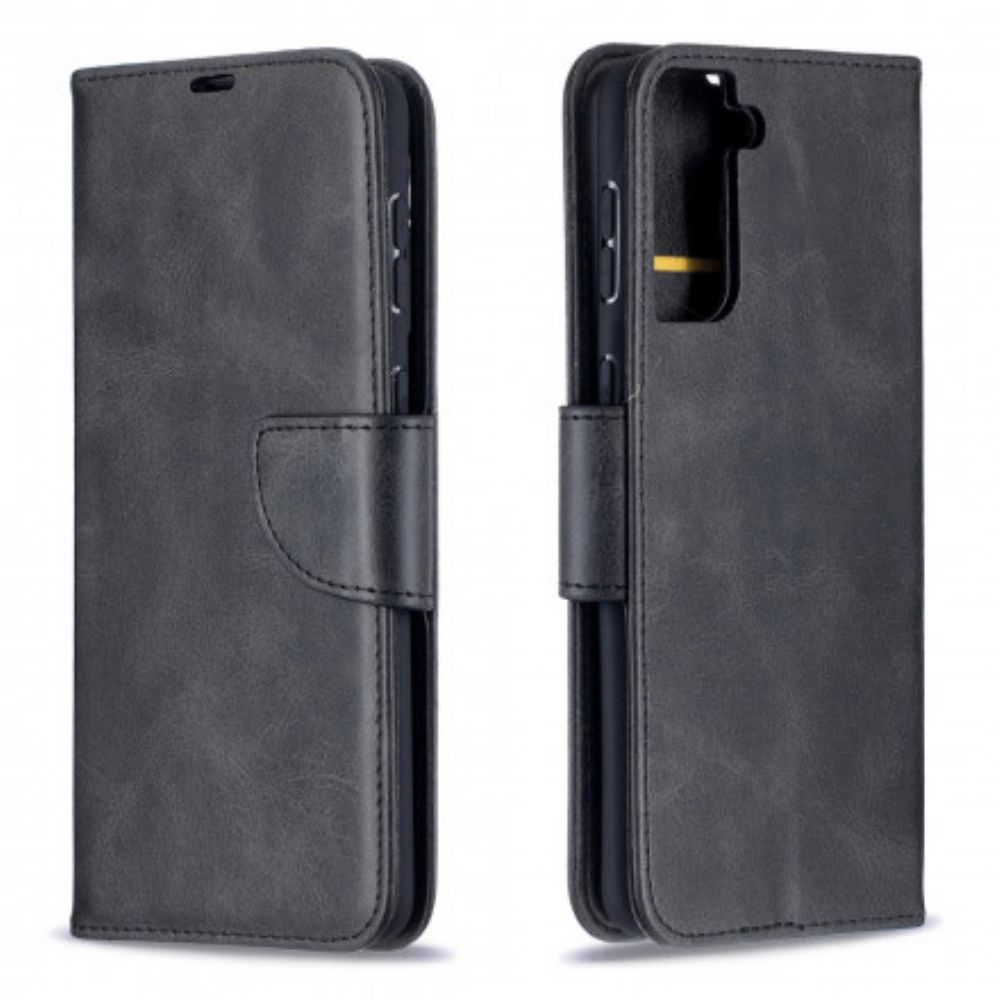 Folio-hoesje voor Samsung Galaxy S21 Plus 5G Flip Case Gladde Schuine Klep