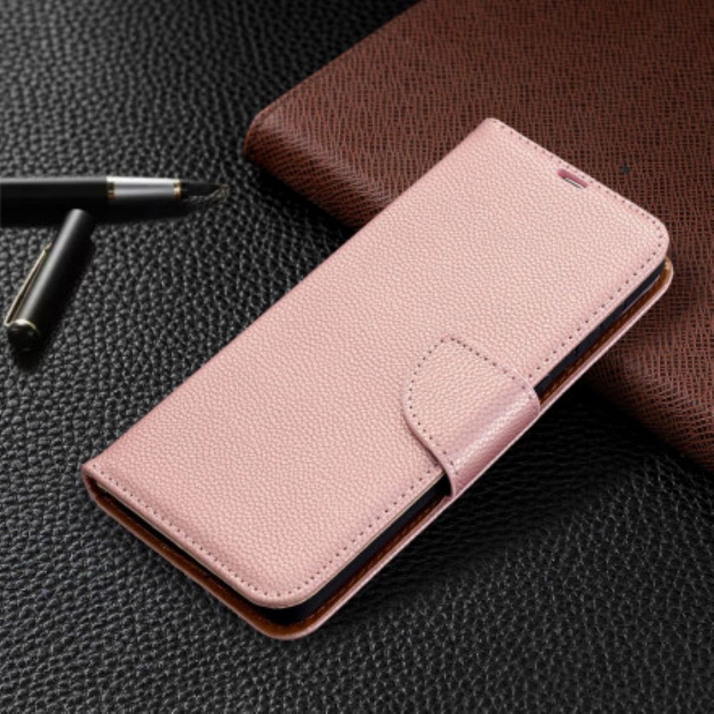 Folio-hoesje voor Samsung Galaxy S21 Plus 5G Flip Case Litchi Flap Schuin