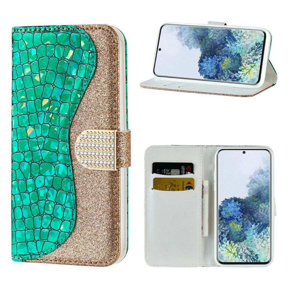 Folio-hoesje voor Samsung Galaxy S21 Plus 5G Kroondiamanten