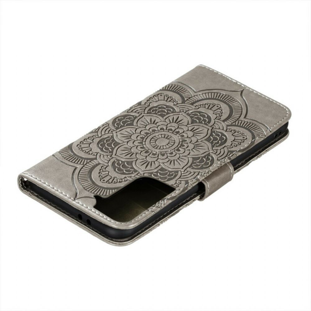 Folio-hoesje voor Samsung Galaxy S21 Plus 5G Volledige Mandala