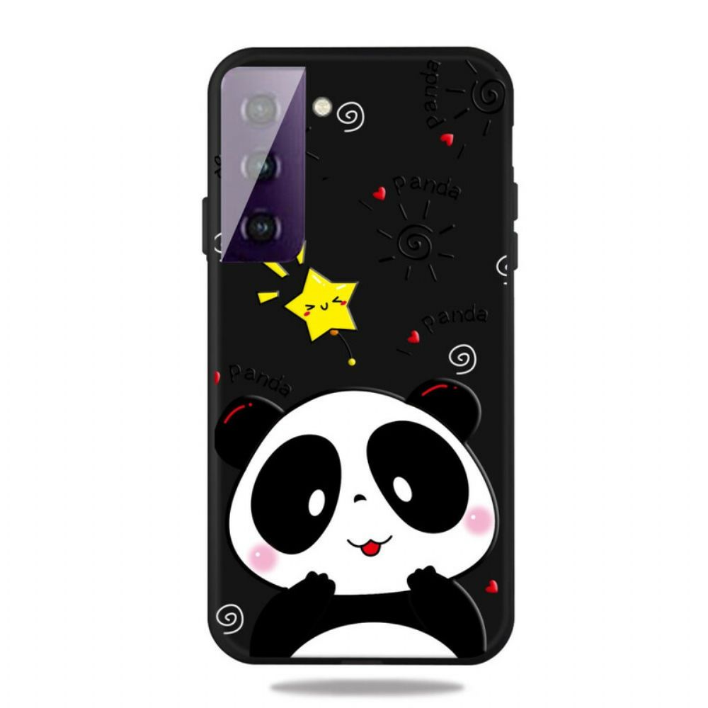 Hoesje voor Samsung Galaxy S21 Plus 5G Panda Ster