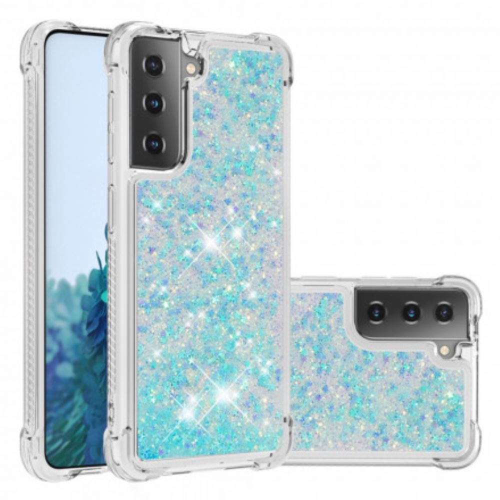 Telefoonhoesje voor Samsung Galaxy S21 Plus 5G Verlangen Glitter