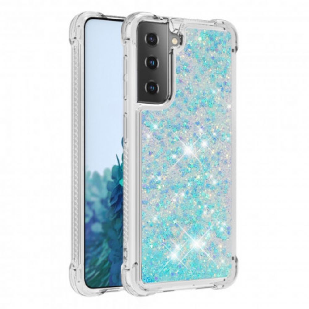 Telefoonhoesje voor Samsung Galaxy S21 Plus 5G Verlangen Glitter